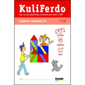 KuliFerdo Zrakové vnímanie II pracovný zošit 2 | Věra Gošová (ISBN: 9788081401121)