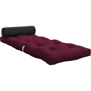 Karup Design Винен матрак за футон 70x200 cm Обвивка Бордо/тъмносиво - Karup Design (814710734070)