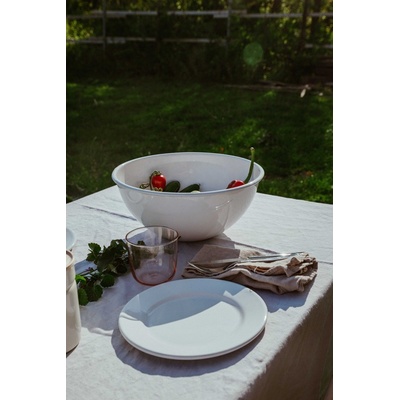 Riess Smaltovaný talíř Classic White různé druhy typ mělký 21 cm