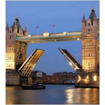 DIMEX ART Флизелинов фототапет тауър бридж през нощта 225 x 250 см