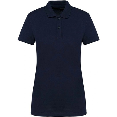 Kariban Premium PK201 Dámske elastické piqué polo Supima ® modrá Deep Navy