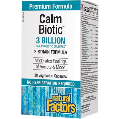 Natural Factors Calm Biotic, 30 капсули, Natural Factors