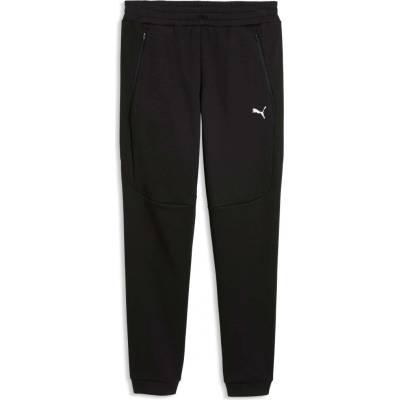 Puma TECH ELEVATED PANTS Černá Bílá