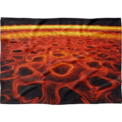 Impar fleece deka Abstrakce 3 Podšití beránkem NE 150x120