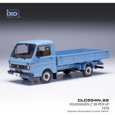 IXO Volkswagen LT 28 Pick-Up 1978 Modrá 1:43