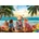 Educa - Puzzle Dogs on the Beach - 1 000 piese