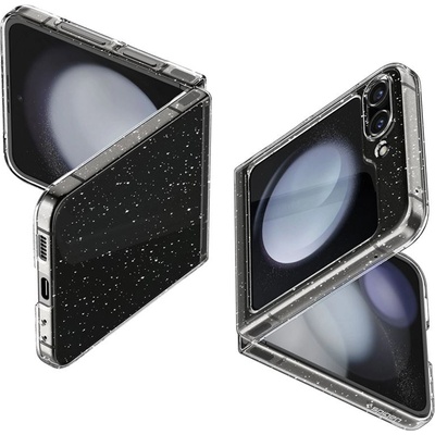 Spigen Гръб Spigen Air Skin Glitter за Samsung Galaxy Z Flip 5 - Crystal quartz