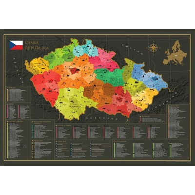 Mapa Českej republiky