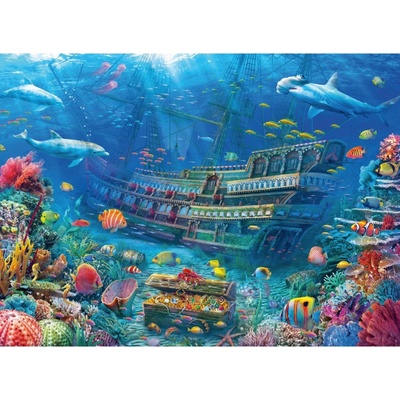 Ravensburger 129447 Podvodní objevování 200 dílků