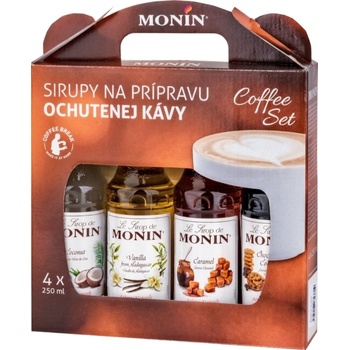 Monin Coffee Set 4 x 250 ml