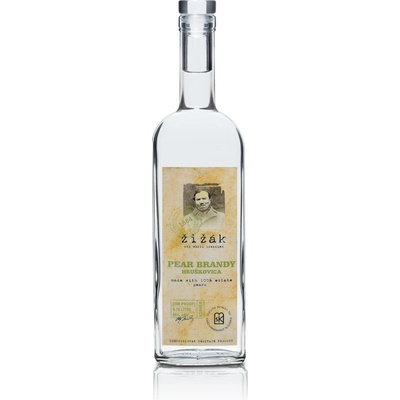 Zizak Hruškovica Kosher 50% 0,7 l (čistá fľaša)