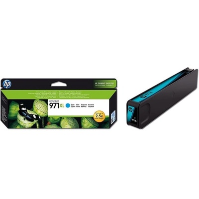 HP 971XL High Yield Cyan Original Ink Cartridge (CN626AE)