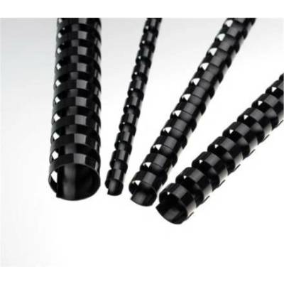 FELLOWES Plastové hřbety 12,5 mm, černé, LAMRE21DR12N