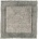 Cawo Килимче за баня Two-Tone 60 x 60 см графитено (590 70 60/60)