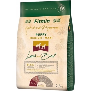 Fitmin Dog Medium / Maxi Puppy Lamb & Beef 2,5 kg