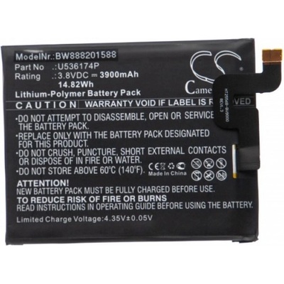 VHBW Батерия за Blackview BV9000 Pro, 3900 mAh (888201588)