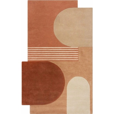 Flair Rugs Lozenge Terracotta