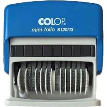 Colop Печат S120/13, лева и евро, черен (1085100063)