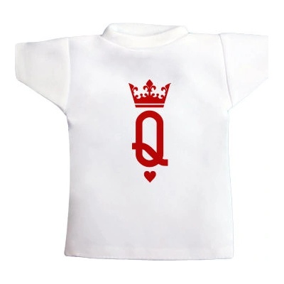 Tričko na láhev Q as queen
