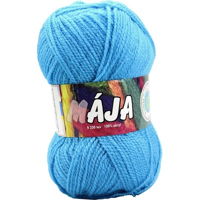 Niťárna příze Mája 5742 tyrkysová
