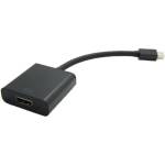Roline Преходник Roline S3207 Адаптер, Mini-DisplayPort(м) към HDMI-A(ж), черен (S3207)