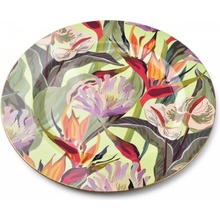 Mondex Blanche Colours XLIII 33 cm kvetinový dekoratívny tanier