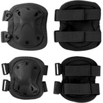 DRAGOWA Tactical Тактически накрайници за колене и лакти Dragowa Tactical, черни (DRG045.black)