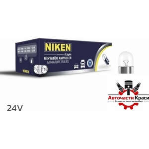 NIKEN Крушки niken 67 - 10 БР/КУТИЯ - 24v 5w (282362) - avtochastikrasi