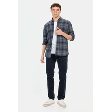 Camel Active Cord 5 Pocket-regular Fit Night Blue Check