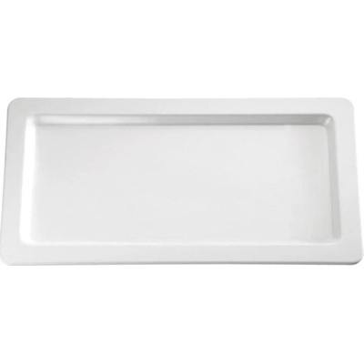 APS Obdélníkový servírovací tác z melaminu bílý Apart bílá GN 1/1 530x325 mm