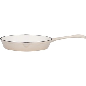 Maku Kitchen Life Чугунен тиган MAKU емайлиран в бежово - Ø26 x h4.3 см (TB MAKU 653516)