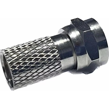 V-Store F - конектор за коаксиален кабел rg6, високо качество (f конектор за коаксиален кабел rg6)