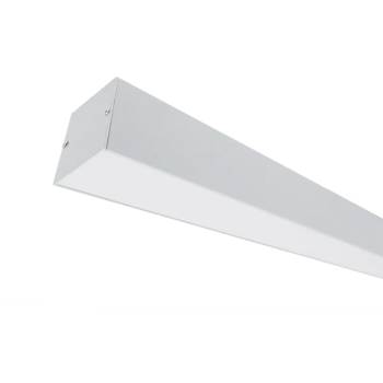 ELMARK Led ПРОФИЛ ЗА ОТКРИТ МОНТАЖ s77 24w 4000k 600mm БЯЛ (99om604024/wh)