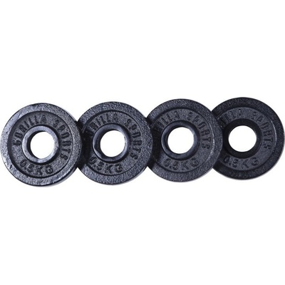 Gorilla Sports litinových 2 kg 4 x 0,5 kg 30 mm