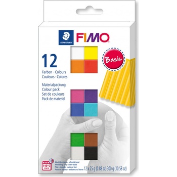 Fimo soft sada Basic 12 barev