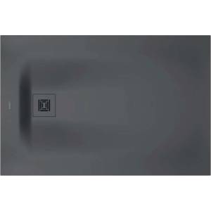 Duravit Sustano - Душ-тава, 120x80 см, DuraSolid, матово тъмно сиво 720276650000000 (720276650000000)