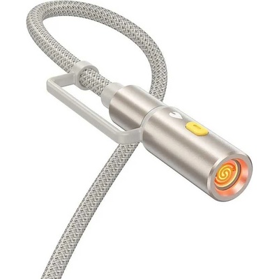 Hoco U138 All-In-One Type C Lightning to Type C cigaretový zapalovač Pd 3A 60W 1,2m černý