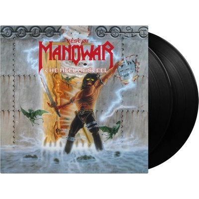Manowar - Hell Of Steel:Best Of Reedice Vinyl 2 LP