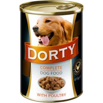 Dorty Dog Hydinové 415 g