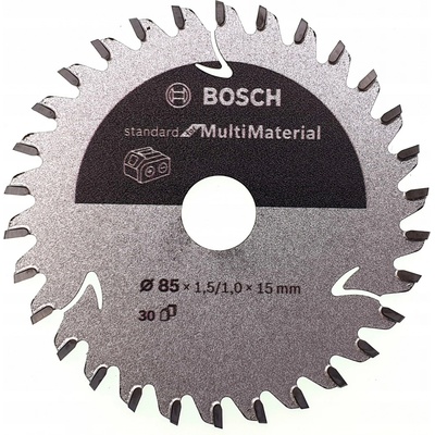 Bosch Pilový kotouč ze slinutého karbidu Accessories 2608837752 Průměr: 85 mm zubů 30