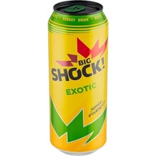 Big Shock! Exotic energetický nápoj sycený 500 ml