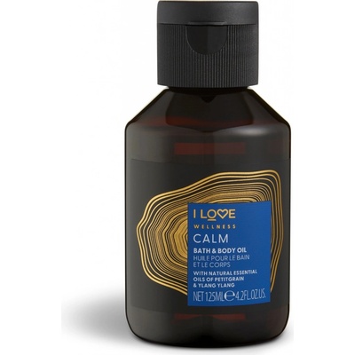 I Love kúpeľový a telový upokojujúci olej Wellness 125 ml
