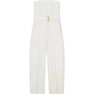 Armani exchange XW002255_AF21335 sleeveless romper - White (White Denim)