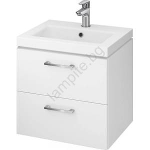 Cersanit S801-146-DSM - Стенен шкаф за баня с мивка LARA COMO бял (CS0166)