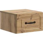 vidaXL Спален шкаф с монтаж на стена Дъб артизан 34, 5 x 33 x 20 см (899293)
