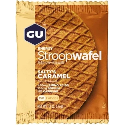 GU Energy Stroopwafel slaný karamel 32 g