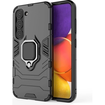 HQWear Кейс HQWear Ring Armor Case за Samsung Galaxy S23, черен (9145576272206)