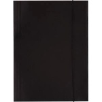 D. Rect A4 cardboard briefcase with eraser black 300g D. RECT
