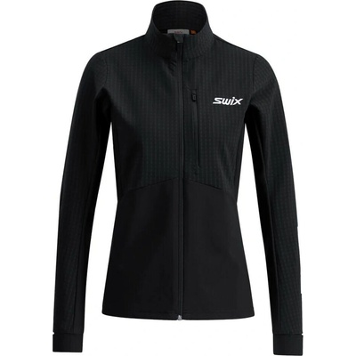 Swix Pace Hybrid Full Zip Midlayer Black