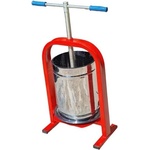 ELEFANT Ръчна Преса за грозде Dionis Inox, 15 L, двойна вана (12589)